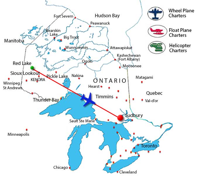 Red Lake Charter Flights